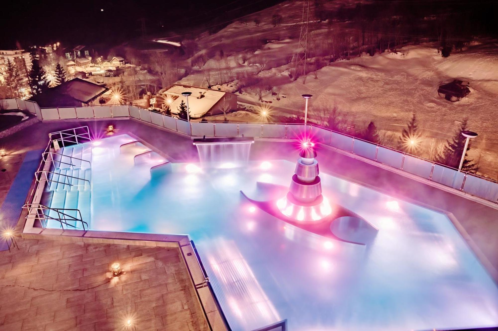 Hotel Walliserhof-Leukerbad-Therme Extérieur photo